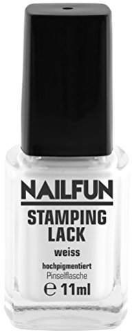 Stamping Lack Nagellack Weiss White 10ml Stampinglack