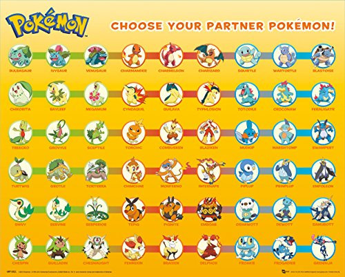 POKEMON - Choose Your Partner (Game) - Mini Poster - 50cm x 40cm z482