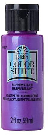 FolkArt 5132 Purple Flash 2 oz Colour Shift“-Farbe, Nicht zutreffend, Mehrfarbig, 59 ml (1er Pack), 59 Milliliter