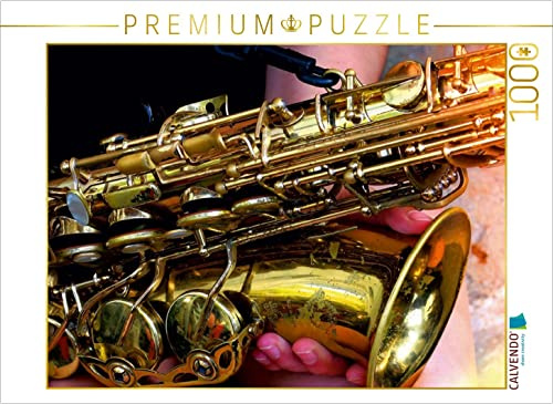 CALVENDO Puzzle Altsaxophon Closeup | 1000 Teile Lege-Größe 64 x 48 cm Foto-Puzzle für glückliche Stunden