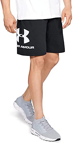 Under Armour Herren Sportstyle Shorts aus Baumwolle mit Grafik, ultraleichte und atmungsaktive kurze Hose, komfortable Sportshorts mit loser Passform