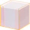 folia 9907/2 Zettelbox transparent-pink