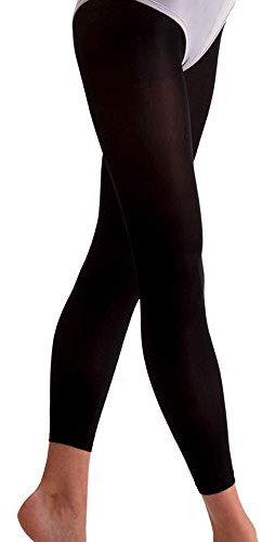 Silky Femmes/Femmes Essentials sans Pied Ballet Collant - Noir, 11-13 Ans