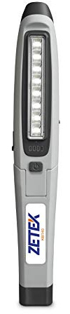 ZETEK by ZECA Lampada KB140 LED Torcia Ultima Generazione Lavoro Officina Meccanico Emergenza Ricaricabile Potente Impermeabile Flessibile Pieghevole Maneggevole Magnetica Gancio Clip Professionale