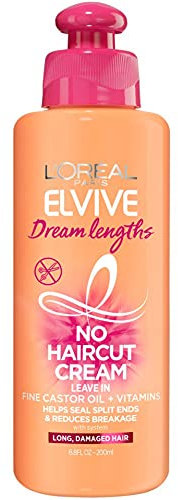 L'Oreal Paris Elvive Dream Lengths No Haircut Cream Leave In Conditioner, 6.8 fl. oz.