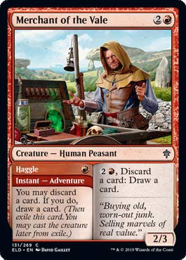 Magic: The Gathering - Merchant of The Vale - Foil - Showcase - Throne of Eldraine