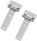 YINETTECH Lot de 2 charnières de conteneur en T en acier inoxydable 304 135 x 58 mm pour camions, camionnettes, caravanes, remorques