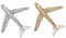 ARFUKA 2 Stück Anstecknadel Flugzeug Kaninchen Broschen Set Brosche Pins Anstecknadel Geschenk für Männer und Frauen Kleidung Taschen Jacken