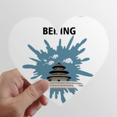 China Beijing Temple Heaven Sacred Heart Vinyl Sticker Gepäckaufbewahrung Graffiti Decal