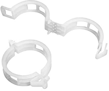 BESPORTBLE 50 Pcs Clips De Soporte para Plantas Clips De Vid Clips De Flores De Primavera Clips De Enrejado Plantas Exterior Clips De Jardín Andamio Plántulas Colgantes