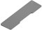 nuphy Mono Wrist Rest - Handballenauflage für Low Profile Tastatur, Acrylic Noir 75%