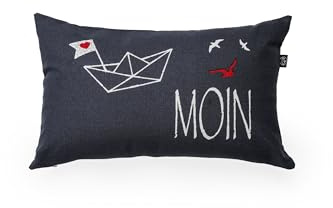 SCHIETWETTER Sonstiges Kissenbezug SW Moin 30x50 Navy OS