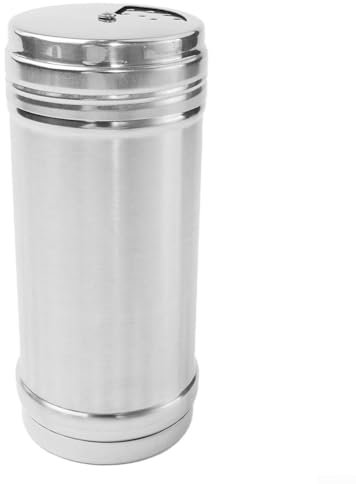 Shaker à condiments en acier inoxydable, parfait accessoire de cuisine pour assaisonner (XL)