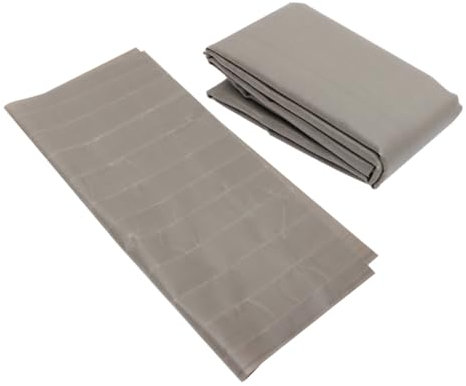 Milisten 2stücke Feuerfeste Grillmatte Hitzebeständige Unterlage Für Outdoor-Grill Langlebige Schutzmatte Für Feuerstelle Und Rasen Für BBQ Und Camping