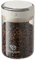 IRCtek Coffee Bean Storage Container with One-way Valve Airtight Lid Date Tracker, Clear Borosilicate Glass Coffee Canister (1.2 Qt - 13.1 OZ)