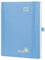 POPRUN Kalender 2025 2026 Buchkalender Hardcover, ca. A5 (22 x 16,5 cm), 17-Monate-Terminplaner (Aug.2025-Dez.2026), Wochenplaner 1 Woche 2 Seite mit Zertifiziertem Papier - Dunstblau