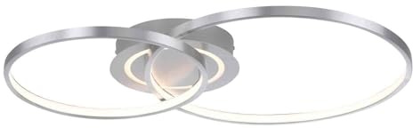 Just Light Deckenlampe Deckenleuchte Wohnzimmerlampe LED Designlampe Serienschalter L 69 cm