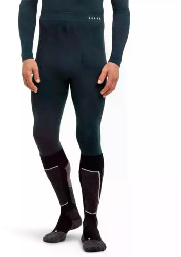 FALKE Herren Wool-Tech Protective 3/4 Funktionsunterhose lang Funktionsunterwäsche