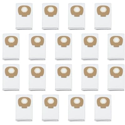 DVNKRFNB 18 Stück, Kompatibel Mit Makita VC2010L VC2512L VC2012L VC3011L VC3012L, Roboter-Staubsauger-Staubbeutel-Ersatzteile
