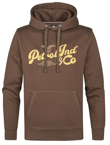Petrol Industries - Hoodie mit Aufdruck Kennewick Braun XL