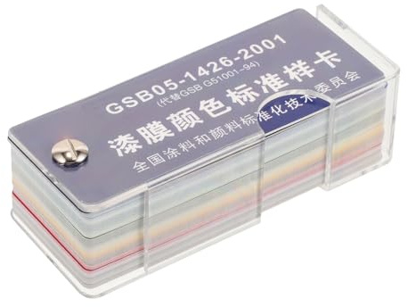 SEWOART Mazzetta Colori per Vernici Standard 83 Tonalità, Cartella Colori Portatile in Carta e Plastico per Progetti DIY e Professionisti