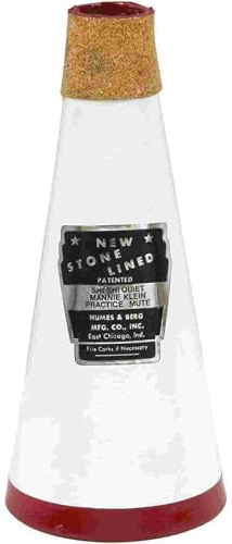 Humes & Berg Practice Mute New Stone Lined Mannie Klein 132 Trumpet