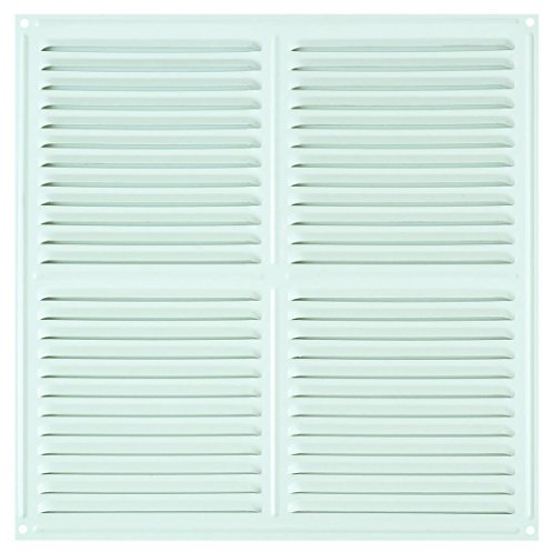 Brinox B70570D - Rejilla de ventilación (30 x 30 cm) color lacado blanco