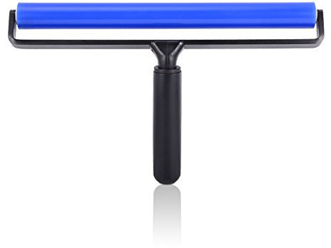 EHDIS Gummiwalze 30cm, Antistatische Paintrolle, Paintwalze für Autovinyl, Cricut, Tintenfarbblock, Blockdruck, Stempeln Drucken, Tapeten und Kunsthandwerk, Ölgemälde Tool