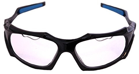 Python complète encadrée protection des yeux (racquetball Pickleball, DE squash) (Eyewear, lunettes, Eyeguard) 3 Choix Disponible, noir