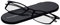 ThinOptics Unisex Brooklyn Black 2.0 2,5 + kompaktes Universal-Etui, schwarzer Rahmen, Hülle, Lesebrille, klappbar, Stärke 2,50, 2.00 Magnification (Pack of 1)