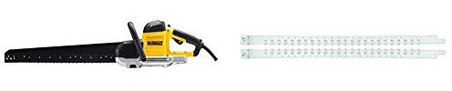 Dewalt Alligator Säge 1700 W DWE397 für Hochlochziegel (mit 430 mm Schnittlänge) + Alligator-Spezialsägeblätter (Arbeitslänge 430 mm, Zahnmaterial: HM) DT2975