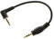 JENOR 10 cm Auto Auto Angolo retto Maschio a Maschio 3,5 mm Aux Jack Speaker Audio CableAdapter