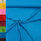 MAGAM-Stoffe Sophie Baumwollstoff Uni 100% Baumwolle Oeko-Tex Meterware 50cm (27. Hawaii)