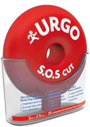 Urgo Sos Cut Benda Autoadesiva 3x2,5cm