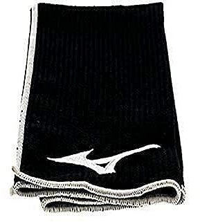 Mizuno Mikrofaser-Handtuch, groß, Schwarz