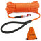 lynxking Hundeleine Schleppleine für Hunde Reflektierend Trainingsleine 15m Ausbildungsleine mit Karabinerhaken Nylon Lange Seil für kleine, mittelgroße große Hunde mit Griff