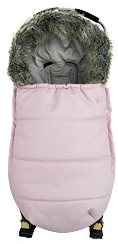 Universal Fußsack für Kinderwagen oder Buggy. Verfügbar in mehreren Modellen und Farben (Nordic Rosa)