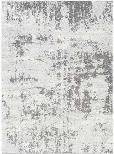 Livabliss Sarah Moroni Abstract Rug, Bedroom – 200x275 cm, Charcoal & Grey