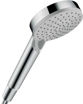 hansgrohe Vernis Blend 4-inch High Pressure Handheld Shower Head 2-Spray Rain, IntenseRain in Chrome, 1.5 GPM, 26090001