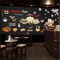 MUMUWUSG Fototapete Selbstklebend 3D Effekt Restaurant Japan Küche Sushi Wandbilder Wohnzimmer 3D Wandtapete Fotohintergrund Art Poster Schlafzimmer Flur Wanddeko 360X230Cm