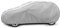 Autoabdeckung Wasserfest & Extrastark kompatibel mit VW Golf V Plus (05-10) Atmungsaktive Autoplane Abdeckplane Grau