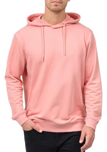 Indicode Herren Simpson Sweatshirt mit Kapuze | Hoodie Kapuzenpullover für Männer Rosette, M