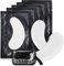 250 Paare Augenpads für Wimpernverlängerung Wimpern Pads Augenpads Wimpern Augen Patches Wimpernverlängerung Pad Zubehör Under Eye Pads for Eyelash Extensions Gut Bleiben-Lunamoon (Black250)