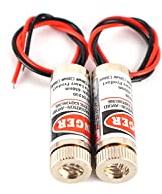 Rotes Lasermodul Industrielles Lasermodul Die Brennweite kann eingestellt werden (taverse-2pack)