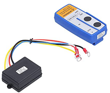 Telecomando per Rimorchio Ribaltabile, Kit Telecomando per Verricello Batteria Alcalina 150 MAh per SUV