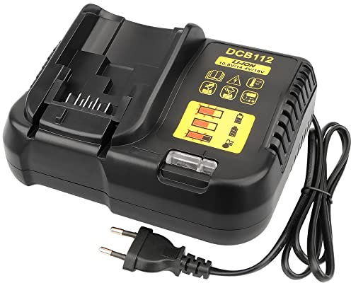 Batteria carica agli ioni di litio 10,8 V -18V per caricatore DeWalt Caricabatterie DCB112 DCB115 XR Multi Voltage