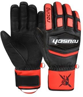 Reusch Erwachsene Fingerhandschuhe Worldcup Warrior Team warm, Winddicht, extra atmungsaktiv