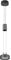Trio Leuchten LED Pendelleuchte Franklin 326510142, Metall Anthrazit, inkl. 9 Watt LED, Switch Dimmer