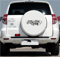 DualColorStampe Aufkleber kompatibel mit Toyota Rav4 Rav-4 Auto Reserverad Abdeckung Aufkleber Auto Dekoration Aufkleber Zubehör Schachbrett 4 x 4 Off Road Code 0348 (matt)