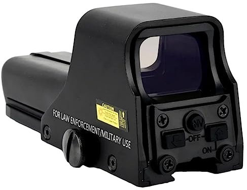 ACEXIER Taktisches Rot-Grün-Punkt-Visier 1x Jagdgewehr Holografisches Reflex-Schießvisier passend für alle 20mm Picatinny/W.eaver Schiene